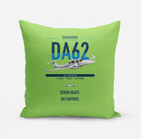 Thumbnail for Diamond DA62 design on light green pillow
