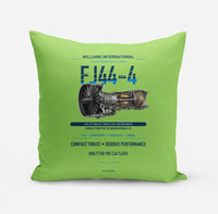 Thumbnail for FJ44-4 design on light green pillow