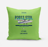 Thumbnail for Tecnam P2012 STOL design on light green pillow