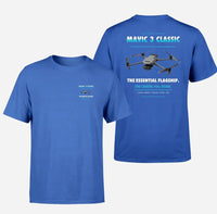 Thumbnail for DJI Mavic 3 Classic design on blue t shirt