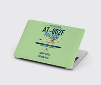 Thumbnail for Air Tractor AT-802F Fire Boss design on light green MacBook case