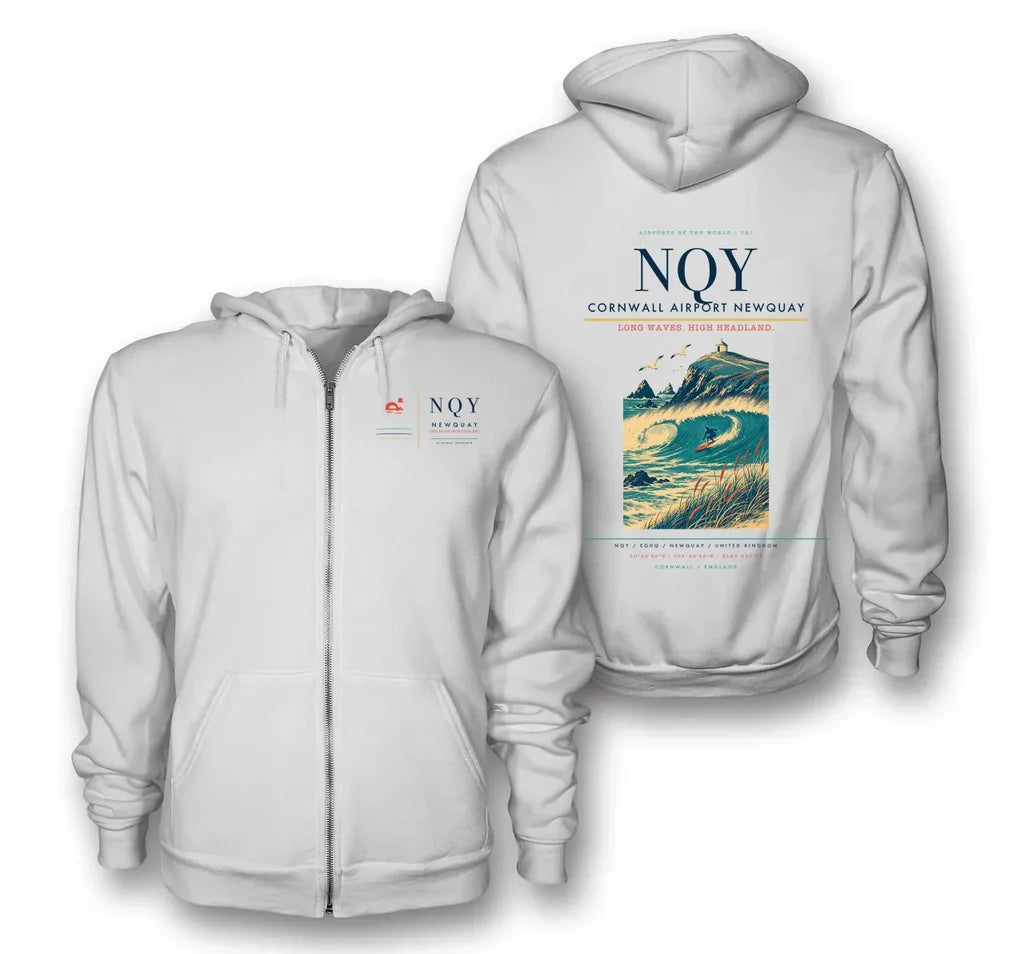 Cornwall Airport Newquay NQY White