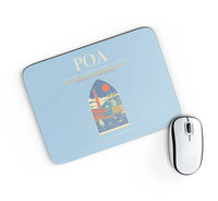 Thumbnail for Porto Alegre - Salgado Filho International Airport POA Mouse-Pad Rectangle - Light Blue