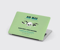 Thumbnail for Percepto Air Max design on light green MacBook case