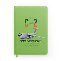 Thumbnail for Kawasaki C-2 design on light green notebook