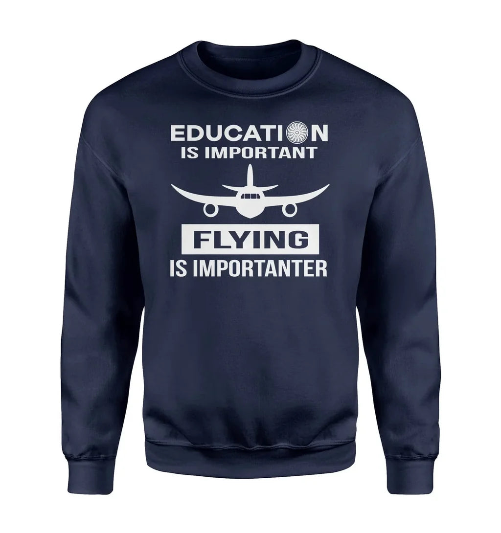 Flying is Importanter Sweatshirt - view 4