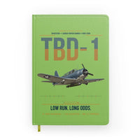 Thumbnail for TBD-1 Devastator design on light green notebook