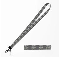 Thumbnail for Boeing 747 & GENX Engine lanyard - gray