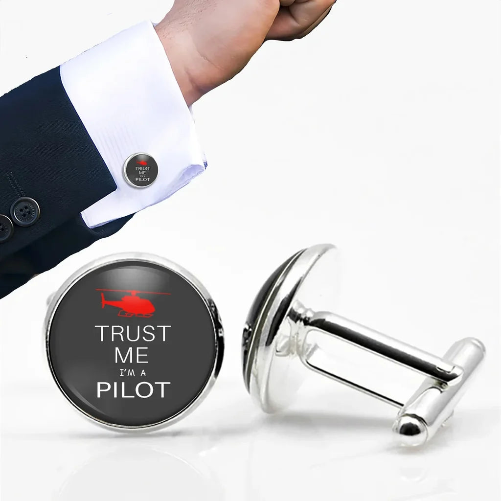Helicopter Cuff Links - view 4