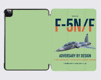 Thumbnail for F-5N F Adversary design on light green ipad tablet case