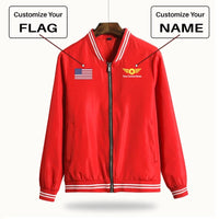 Thumbnail for Customisable Flag & Name Thin Spring Jacket - view 4