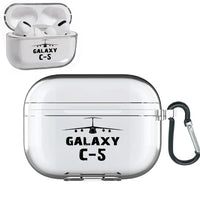 Thumbnail for Military Transport Airplane C 5 AirPods Pro transparent case - With Buckle