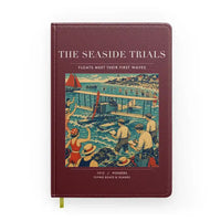 Thumbnail for VINTAGE G4328 - The Seaside Trials - Designed Notebooks design on darkred