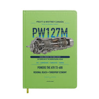 Thumbnail for PW127M design on light green notebook