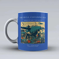 Thumbnail for VINTAGE G4273 - The Hull Cleaning Day - Ceramic Mug design on blue