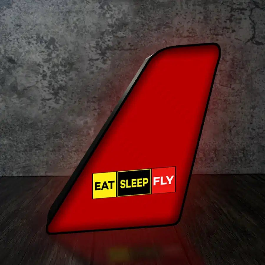 Eat Sleep Fly 3D Lamp - view 4