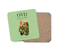 Thumbnail for Asturias Airport (OVD) design on light green 1 piece coaster