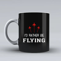 Thumbnail for Customisable I'd Rather Be Flying Mug - view 4