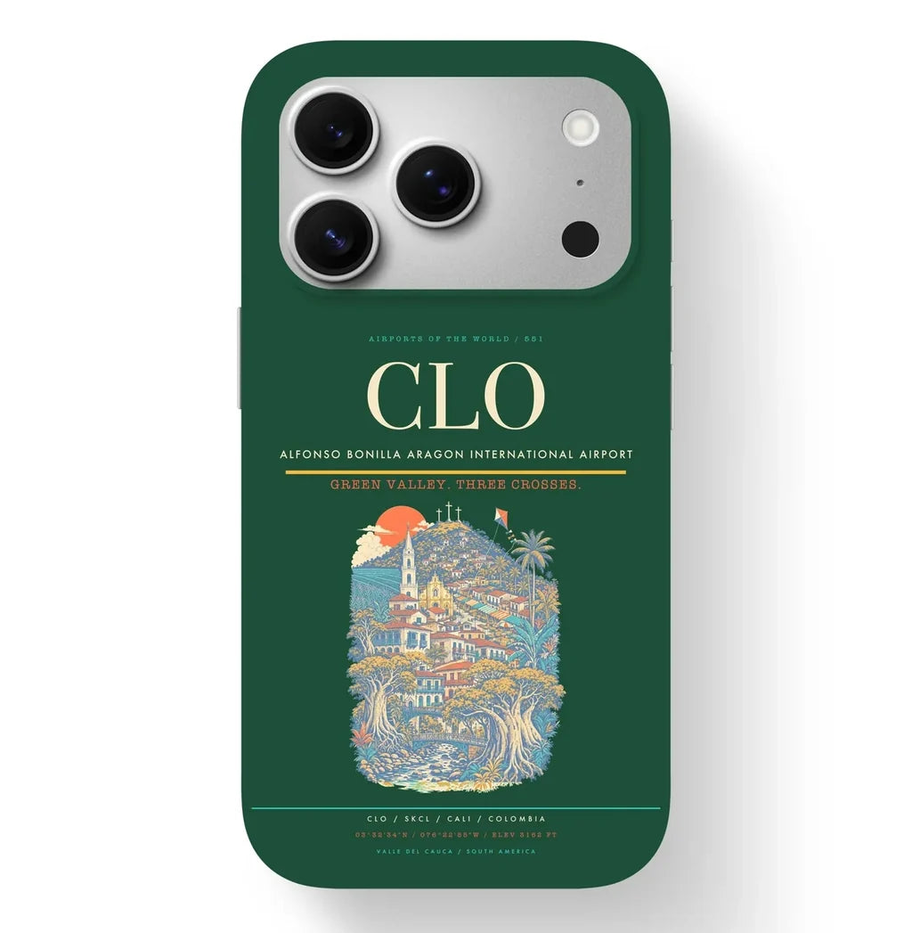 Alfonso Bonilla Aragon International Airport CLO Dark Green