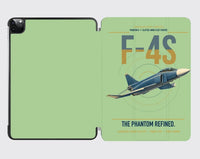 Thumbnail for F-4S Phantom II design on light green ipad tablet case