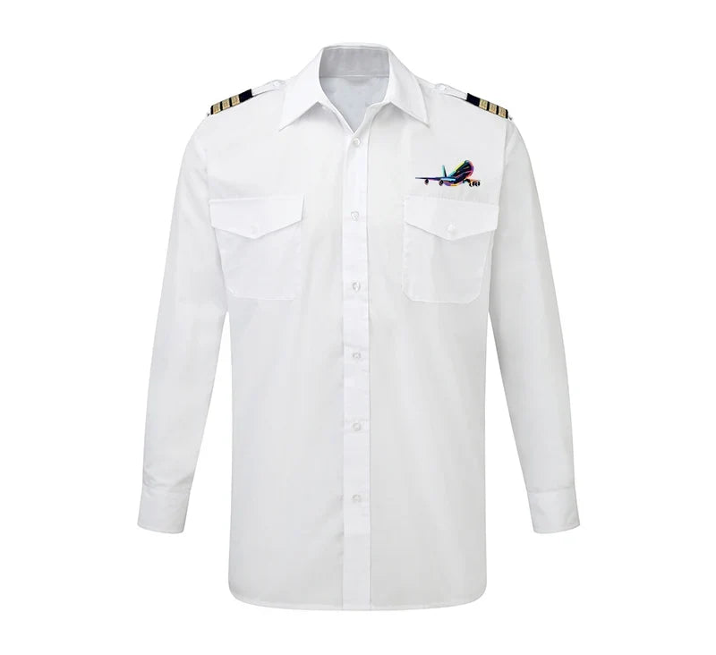 Customisable Multicolor Airplane Shirt - view 4