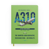Thumbnail for Airbus A310-300 design on light green notebook