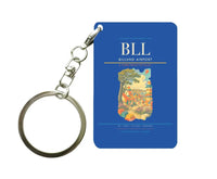 Thumbnail for Billund Airport (BLL) design on blue key chain