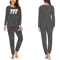 Thumbnail for Super Boeing 777 women pajamas - Gray