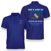 Thumbnail for Autel EVO II Dual 640T V3 design on blue polo