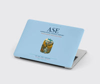 Thumbnail for Aspen - Pitkin County Airport (ASE) design on light blue MacBook case