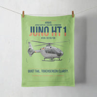 Thumbnail for Airbus H135 Juno HT1 design on light green towel
