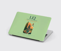 Thumbnail for Leipzig–Halle Airport (LEJ) design on light green MacBook case
