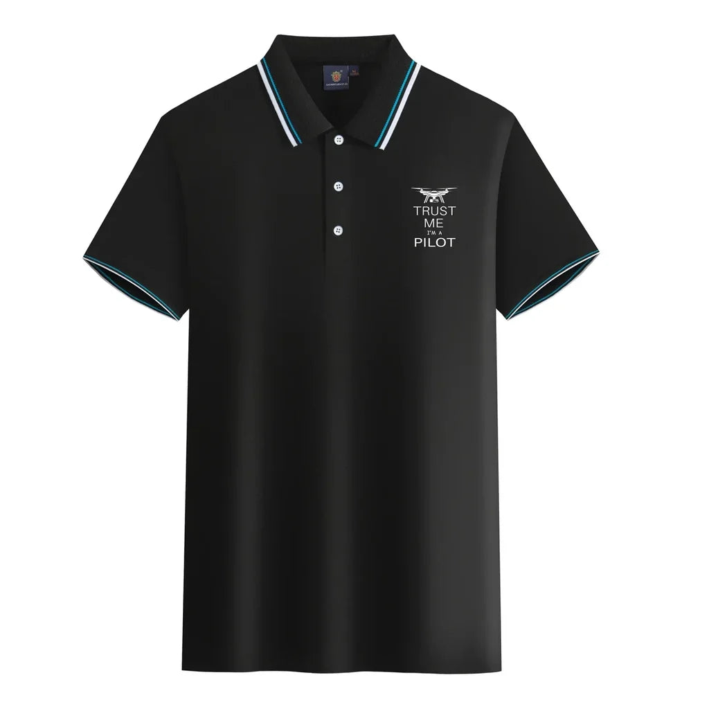 Customisable Drone Polo Shirt - view 4