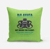Thumbnail for DJI Avata design on light green pillow