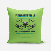 Thumbnail for Skyfront Perimeter 8 design on light green pillow