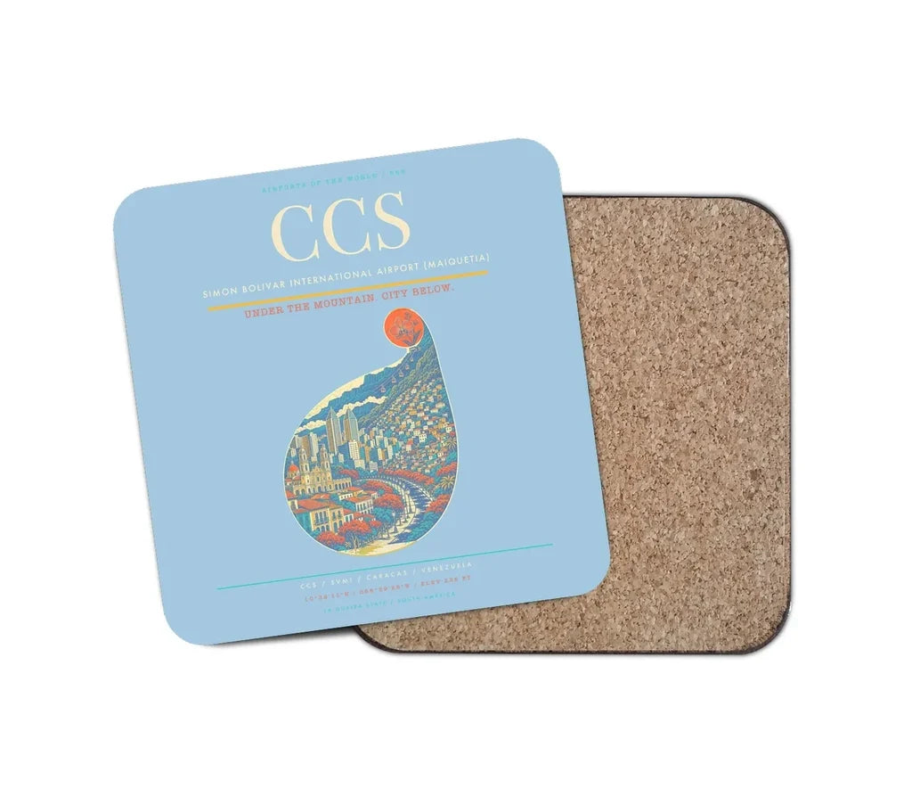 Simon Bolivar International Airport (Maiquetia) CCS Coaster 1-Piece - Light Blue
