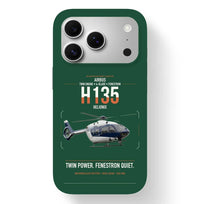 Thumbnail for Airbus H135 design on dark green magsafe iphone case, for iPhone 17 Pro