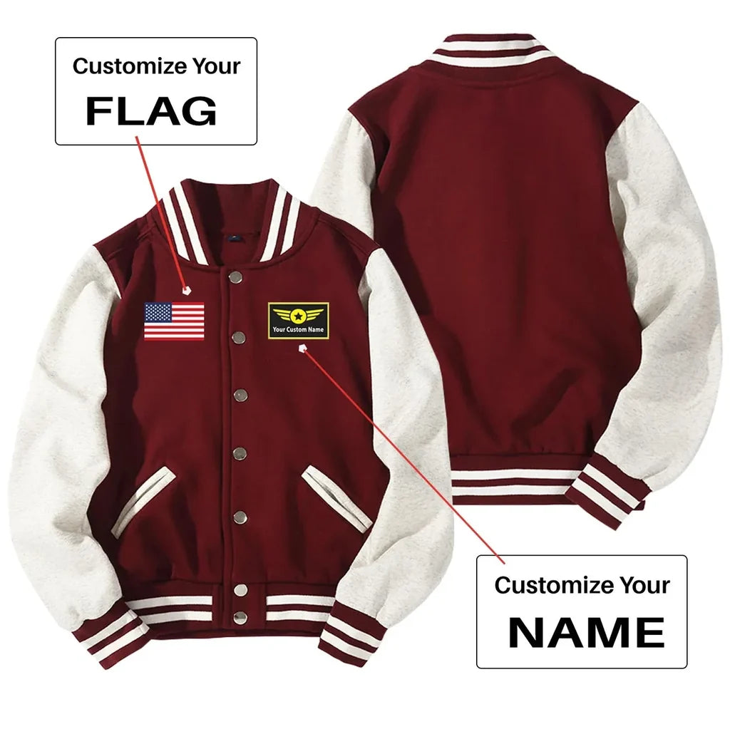 Customisable Flag & Name Jacket - view 4