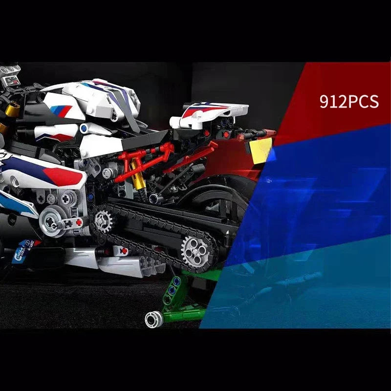 912Pcs M1000RR For Building Blocks Model - view 4