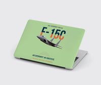 Thumbnail for F-15C Eagle Air Superiority No Substitute design on light green MacBook case