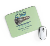 Thumbnail for AE 3007 design on light green rectangle mouse pad