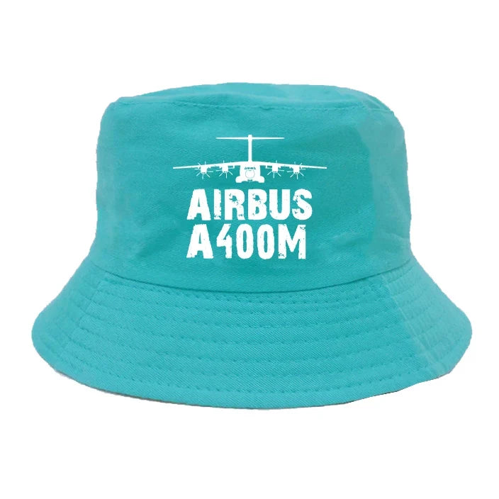 Airbus A400M & Plane summer hat - green