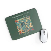 Thumbnail for VINTAGE G4328 - The Seaside Trials - Designed Mouse Pads design on darkgreen rectangle