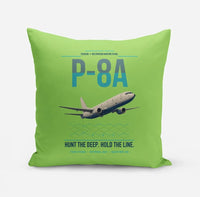 Thumbnail for P-8A Poseidon design on light green pillow