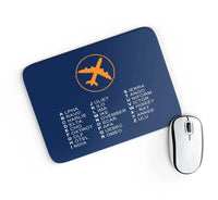 Thumbnail for Aviation Alphabet Mouse Pad - view 4