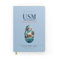 Thumbnail for Samui Airport Koh Samui (USM) design on light blue notebook