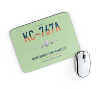 Thumbnail for Boeing KC-767A design on light green rectangle mouse pad