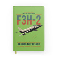 Thumbnail for F3H-2 Demon design on light green notebook