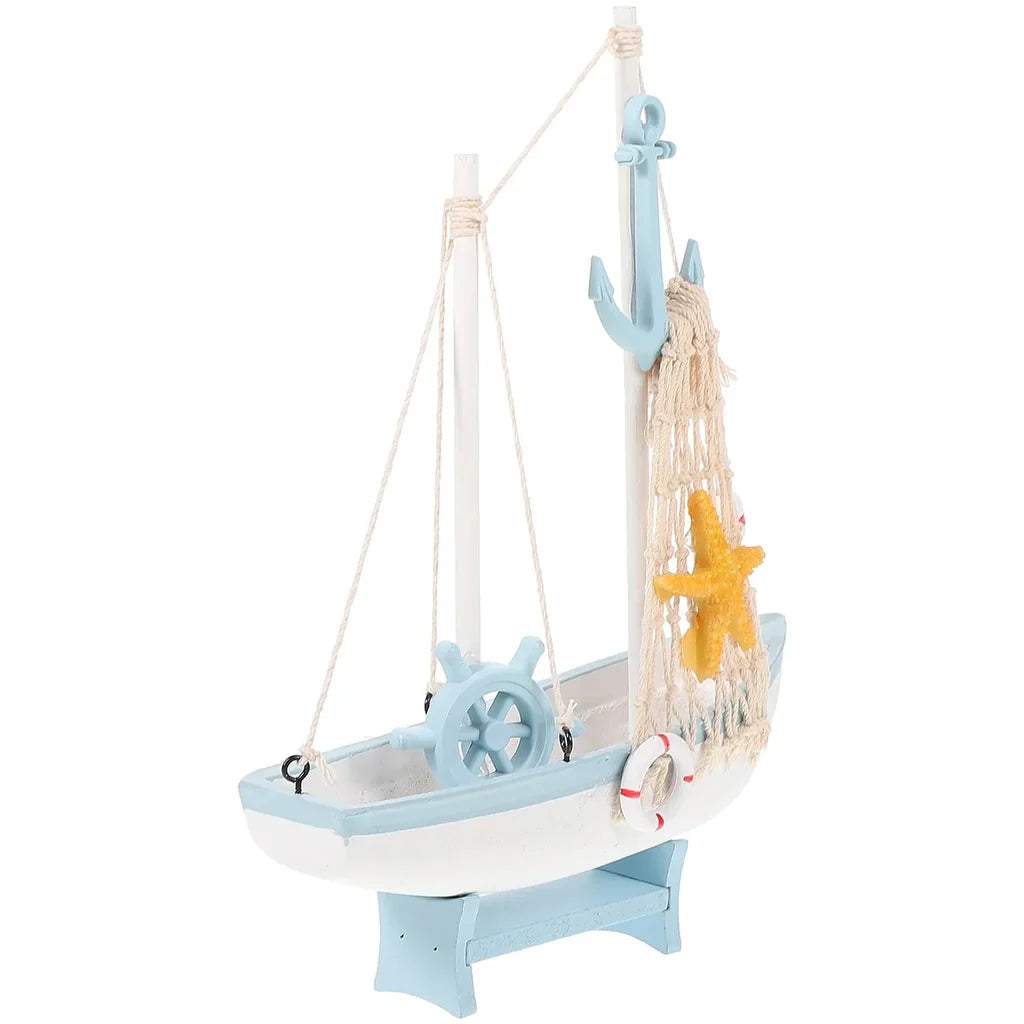 Blue with Display Base Nautical Model - view 6
