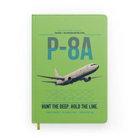 Thumbnail for P-8A Poseidon design on light green notebook